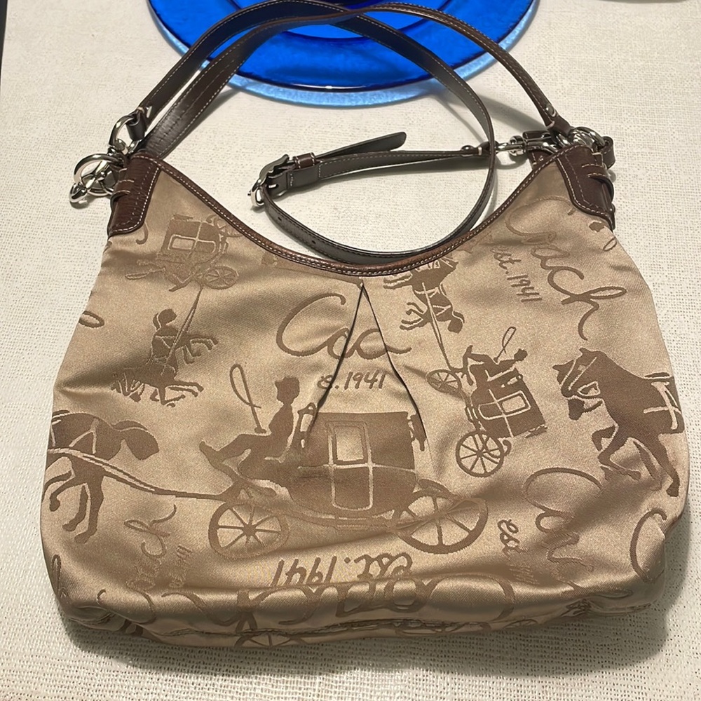 Coach microfiber cool pattern